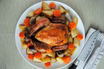 Картинка еда мясные+блюда курица овощи