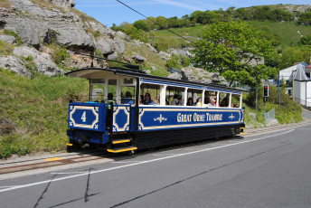 Картинка техника трамваи трамвай рельсы горка