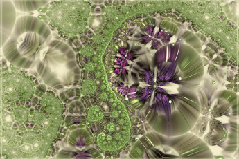 Картинка 3д+графика fractal+ фракталы узор фон цвета