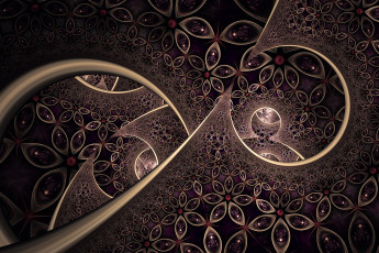 Картинка 3д+графика fractal+ фракталы узор фон цвета