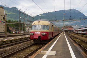 Картинка техника поезда состав дорога железная перрон