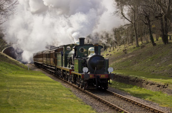 Картинка техника паровозы железная состав паровоз рельсы дорога