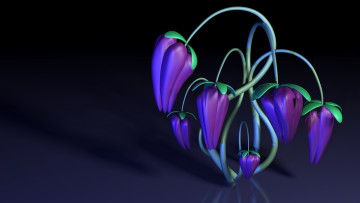 Картинка 3д+графика flowers+ цветы узор фон цвета