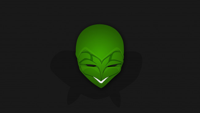 Обои картинки фото рисованные, минимализм, маска