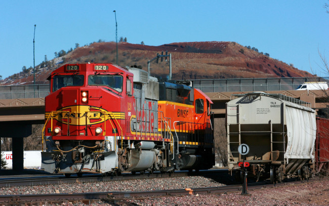 Обои картинки фото техника, локомотивы, дорога, рельсы, железная, локомотив