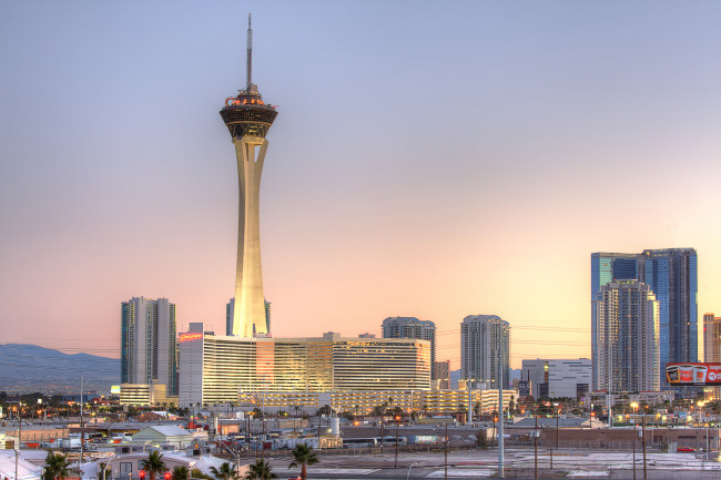 Обои картинки фото города, лас-вегас , сша, телебашня