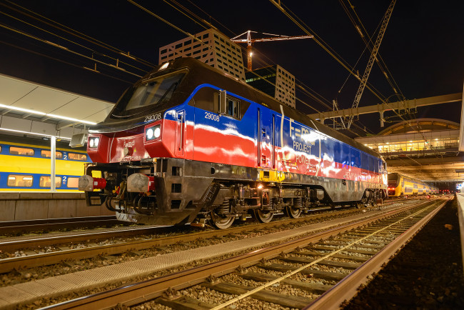 Обои картинки фото техника, локомотивы, железная, локомотив, рельсы, дорога