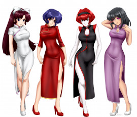 Картинка разное арты фон взгляд девушки