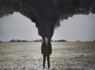 Картинка мужчины -+unsort шляпа парень дым поле