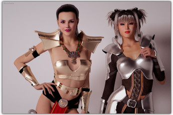 Картинка 3д+графика фантазия+ fantasy фон взгляд девушки