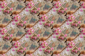 Картинка разное текстуры листья цветы блюдце чашка кружка веер