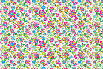 Картинка векторная+графика цветы+ flowers фон текстуры васильки листики цветы орнамент