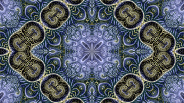 Картинка 3д+графика фракталы+ fractal цвета фон узор