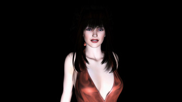 Картинка 3д+графика люди+ people фон взгляд девушка