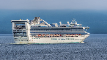 Картинка golden+princess корабли лайнеры лайнер круизный