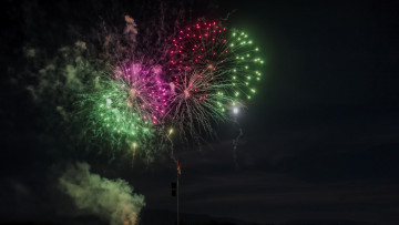 Картинка разное салюты +фейерверки фейерверк ночь