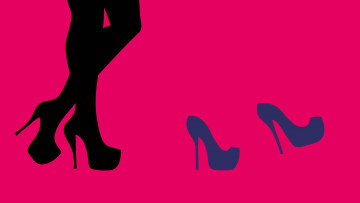 Картинка рисованное минимализм ножки туфли стиль fifty shades of grey