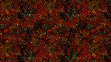 Картинка векторная+графика цветы+ flowers фон штрихи рисунок листья цветы