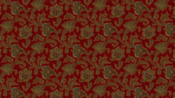 Картинка векторная+графика цветы+ flowers винтаж листья соцветия стебель орнамент растительные узоры красный фон