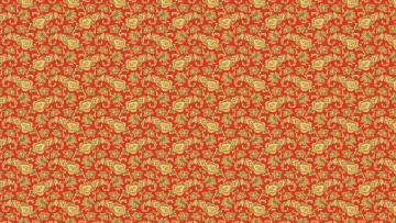 Картинка векторная+графика другое+ other ткань растительные узоры красный фон винтаж орнамент обои листья цветы