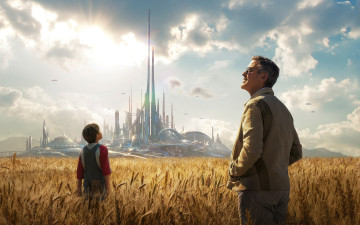 Картинка tomorrowland кино+фильмы фантастика будущего земля приключения