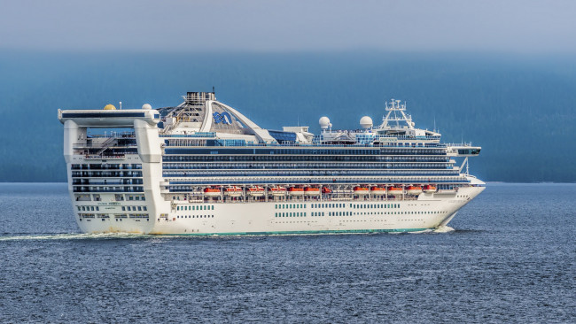 Обои картинки фото golden princess, корабли, лайнеры, лайнер, круизный