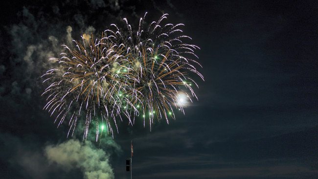 Обои картинки фото разное, салюты,  фейерверки, фейерверк, ночь