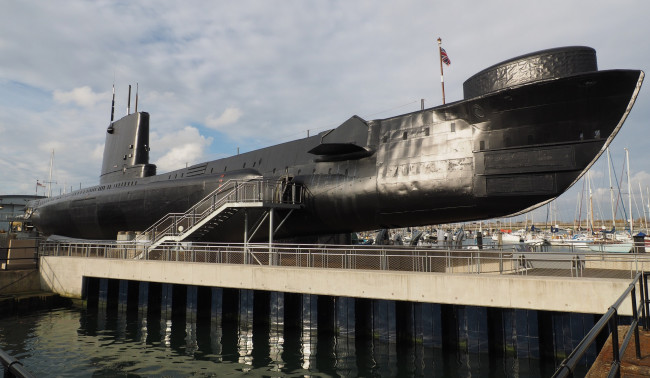 Обои картинки фото hms alliance, корабли, подводные лодки, субмарина