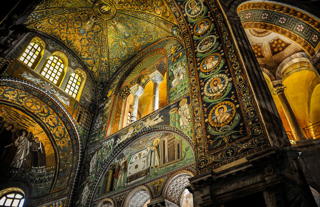 Обои картинки фото интерьер, дворцы,  музеи, живопись, арки