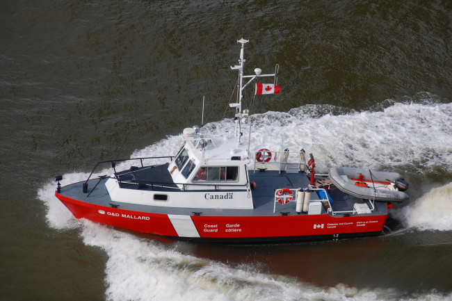 Обои картинки фото g&d mallard, корабли, катера, береговая, охрана