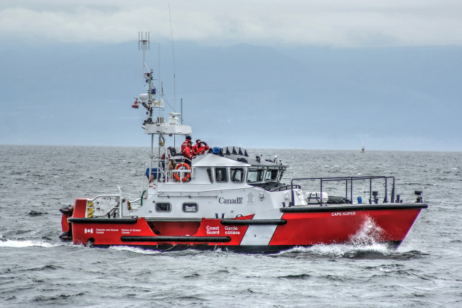 Обои картинки фото ccgs cape kuper, корабли, катера, береговая, охрана