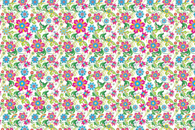 Обои картинки фото векторная графика, цветы , flowers, фон, текстуры, васильки, листики, цветы, орнамент