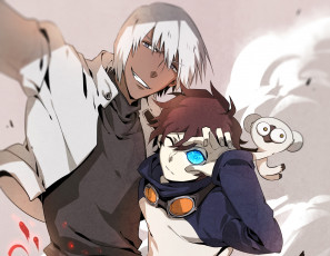 Картинка аниме kekkai+sensen лео запп