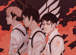 Картинка shingeki+no+kyojin аниме персонаж