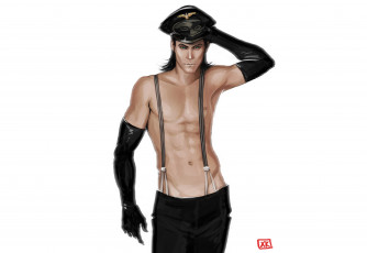 Картинка рисованное люди локи том хидлстон