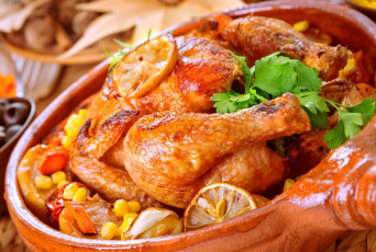 Картинка еда мясные+блюда овощи курица зелень мясо