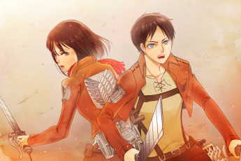 Картинка shingeki+no+kyojin аниме персонаж