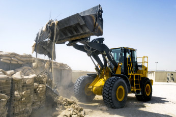 Картинка техника фронтальные+погрузчики john deere