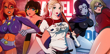 Картинка рисованное комиксы бита взгляд фон девушки