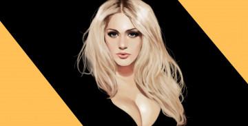 Картинка рисованное люди блондинка art николь нил speedpaint girl девушка model nicole neal