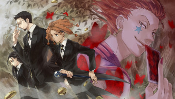 Картинка аниме hunter+x+hunter персонажи