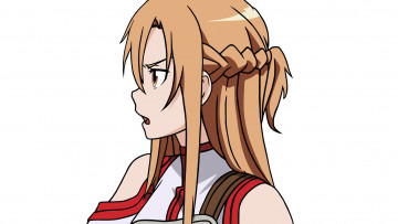 Картинка аниме sword+art+online фон взгляд девушка