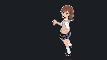 Картинка аниме toaru+majutsu+no+index фон девушка взгляд