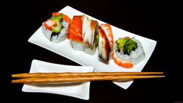 Картинка еда рыба +морепродукты +суши +роллы кухня японская роллы суши