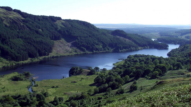 Обои картинки фото природа, реки, озера, лес, озеро, горы