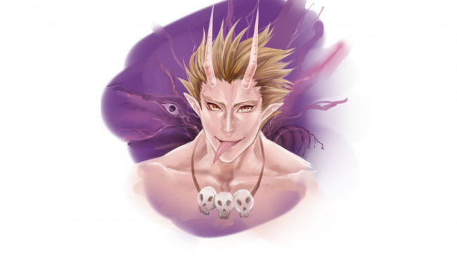 Обои картинки фото аниме, yondemasuyo,  azazel-san, демон