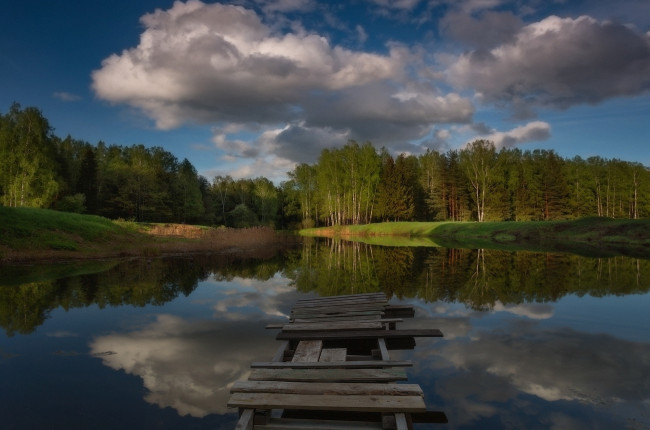 Обои картинки фото природа, реки, озера, озеро, лес