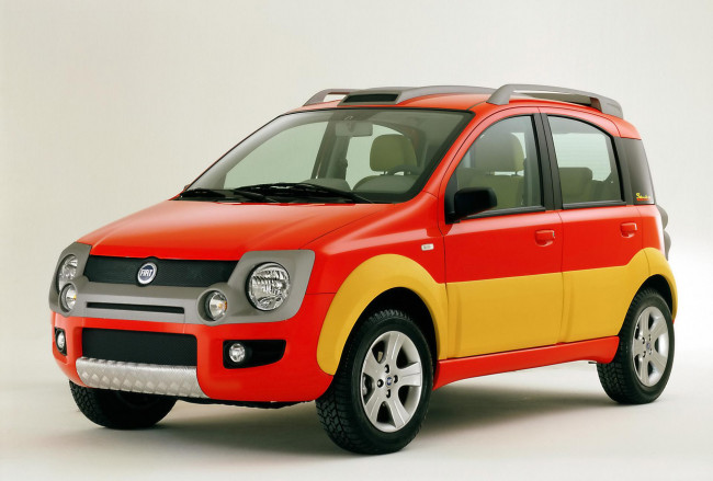 Обои картинки фото fiat simba concept 2003, автомобили, fiat, simba, 2003, concept