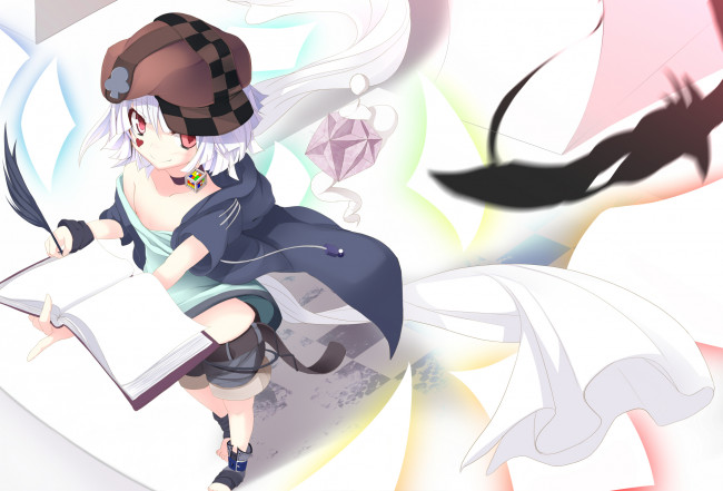 Обои картинки фото аниме, no game no life, фон, девушка, взгляд