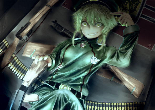 Обои картинки фото аниме, youjo senki, youjo, senki